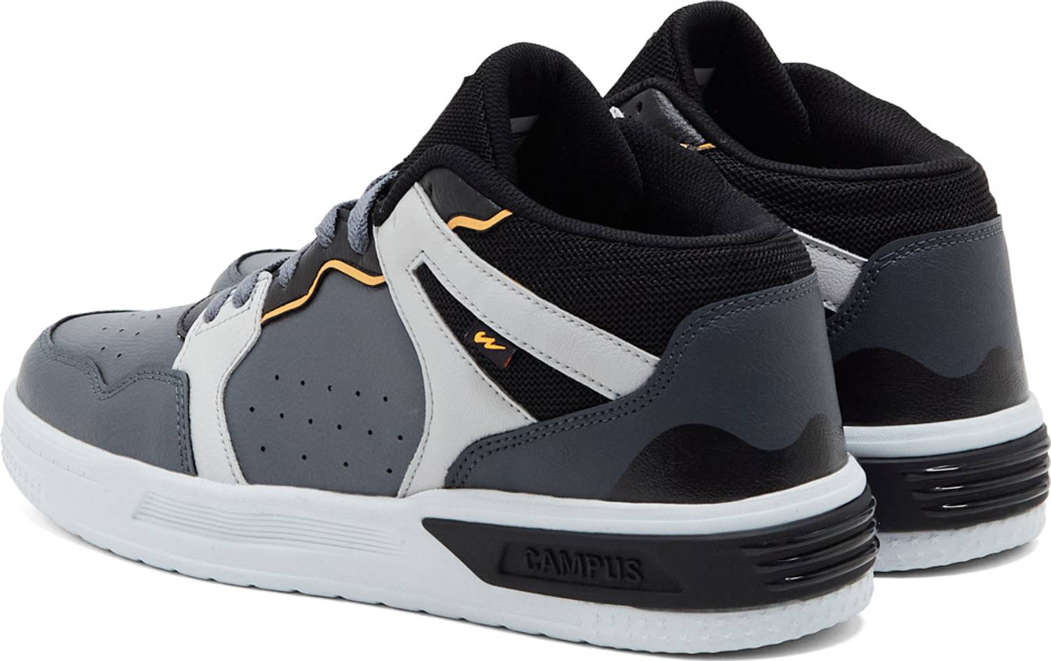 CAMPUS DWELT Men's Gray Sneakers - Image 3