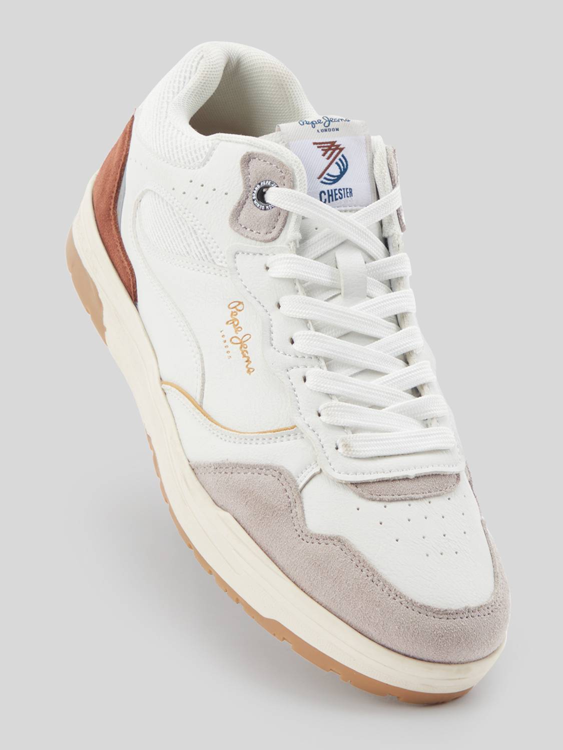 Pepe Jeans Sneakers For Men White - Image 4