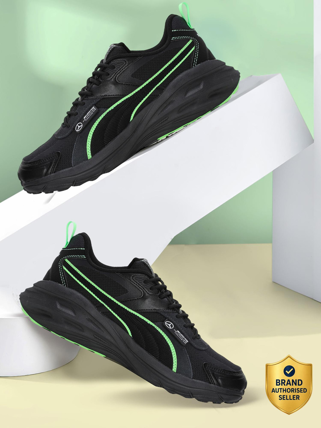 Image of PUMA Mercedes-AMG Petronas F1 Hypnotic LS Sneakers For Men