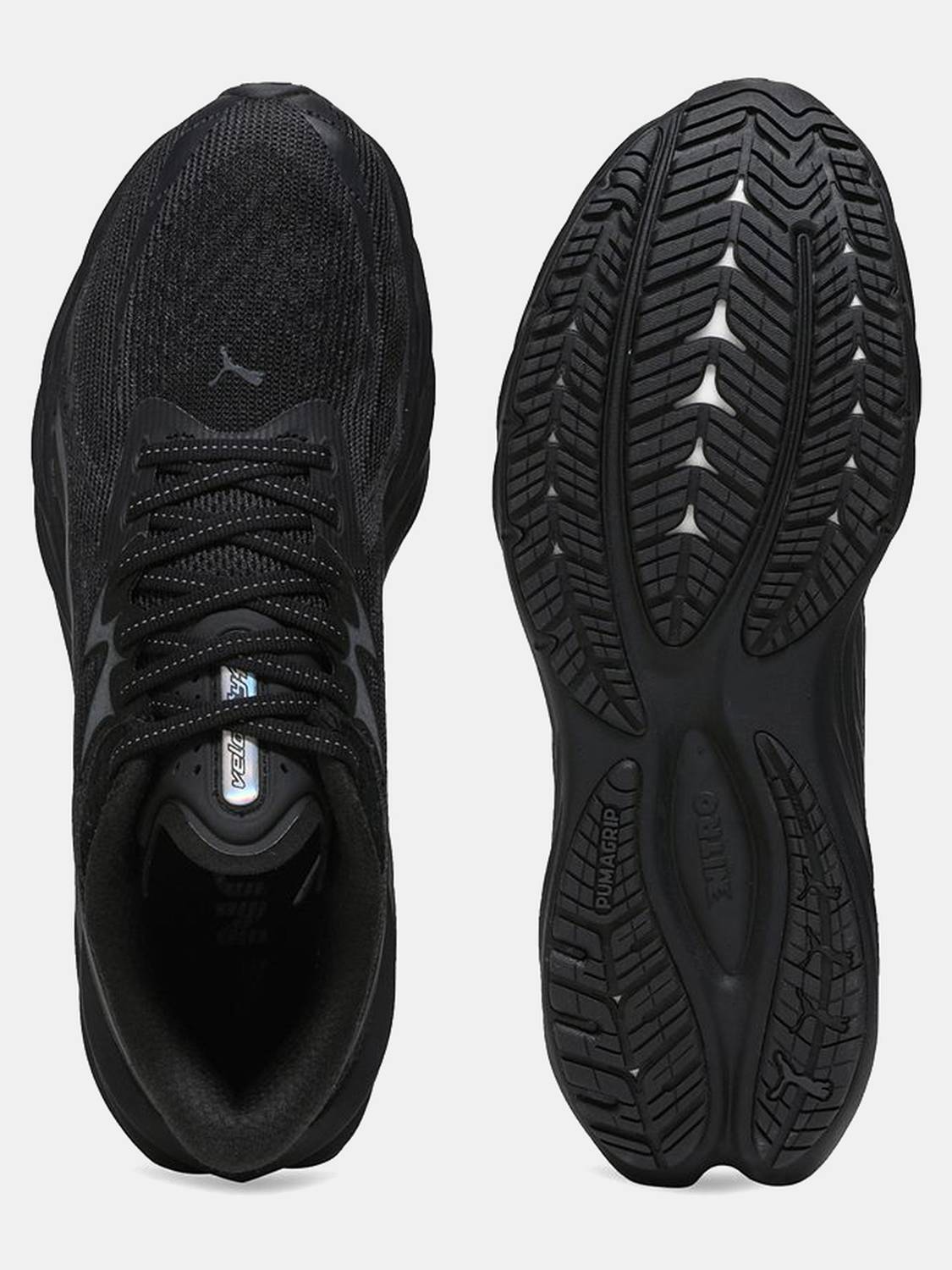 PUMA Velocity NITRO 4 Running Shoes for Men Black - Image 5