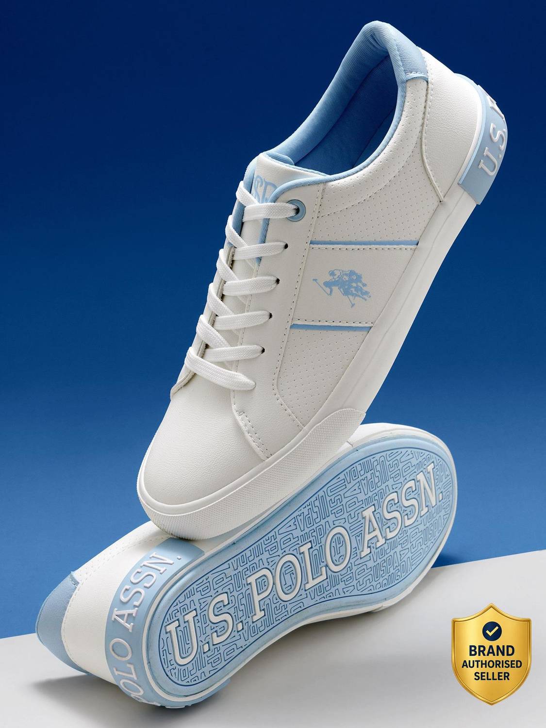 U.S. POLO ASSN. ZESTA 3.0 Blue Shoe Sneakers For Women