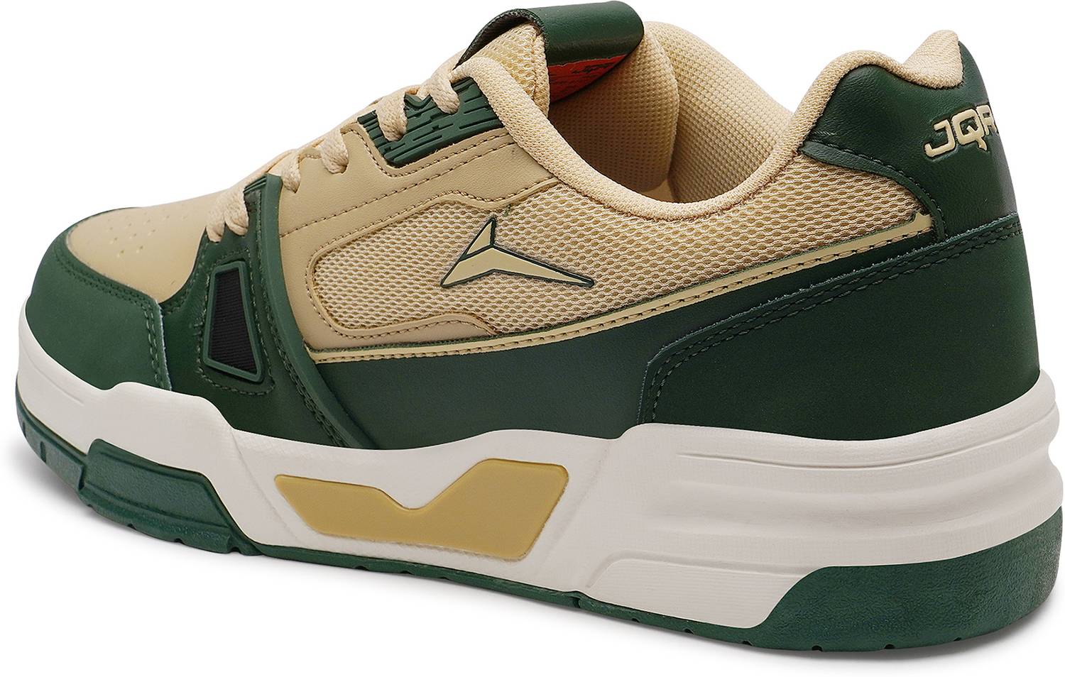 JQR ZYLON Men's White Sneakers - Image 4
