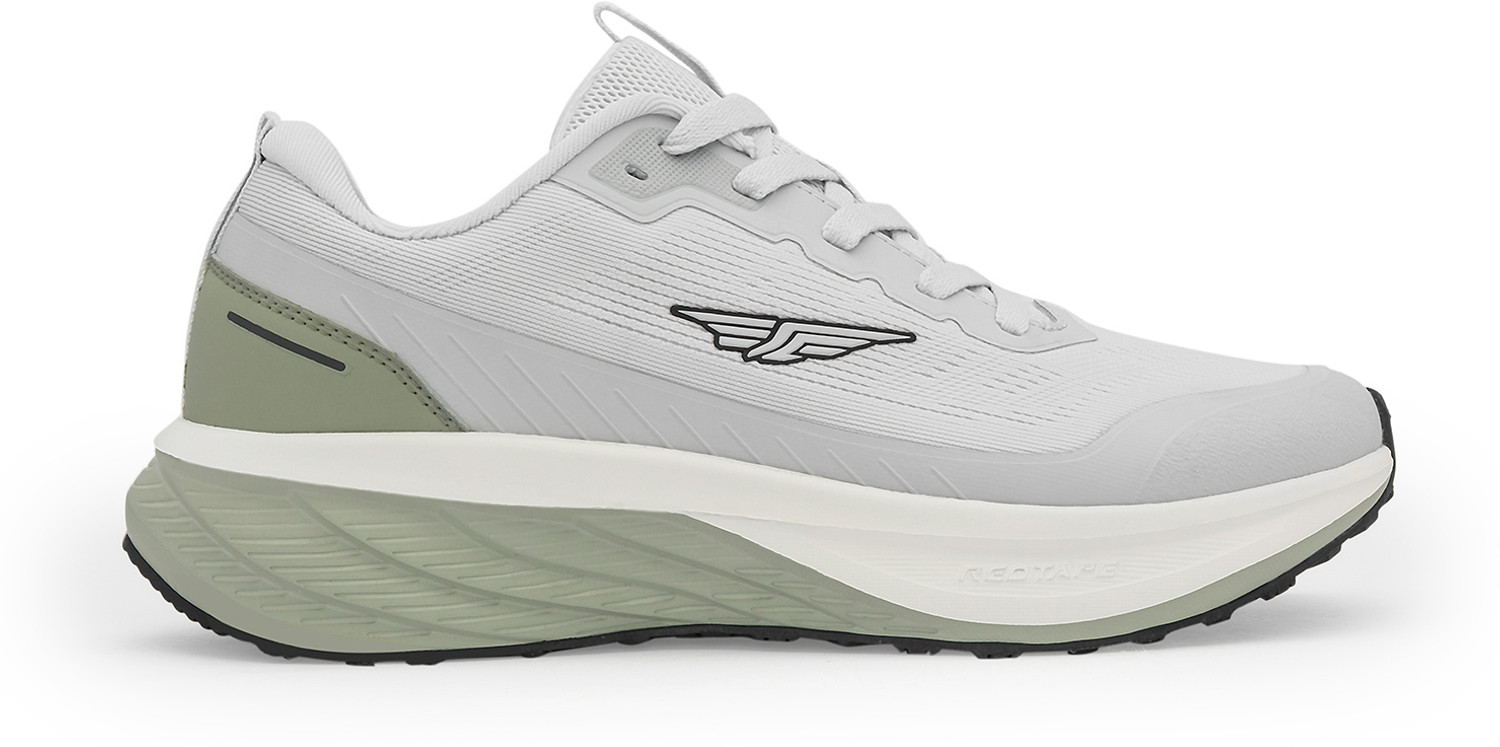 Image of RED TAPE Low Cut Sports Shoes for Men in White Green | Sports Shoes Walking Shoes For Men