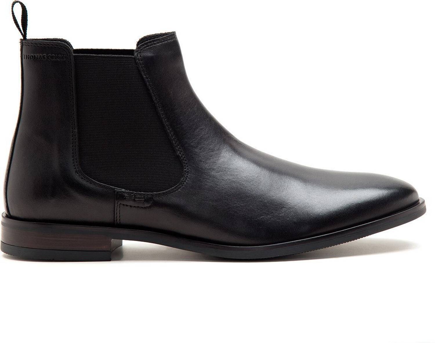 Thomas Crick Premium Leather Pull Tab Chelsea Boots For Men - Image 2