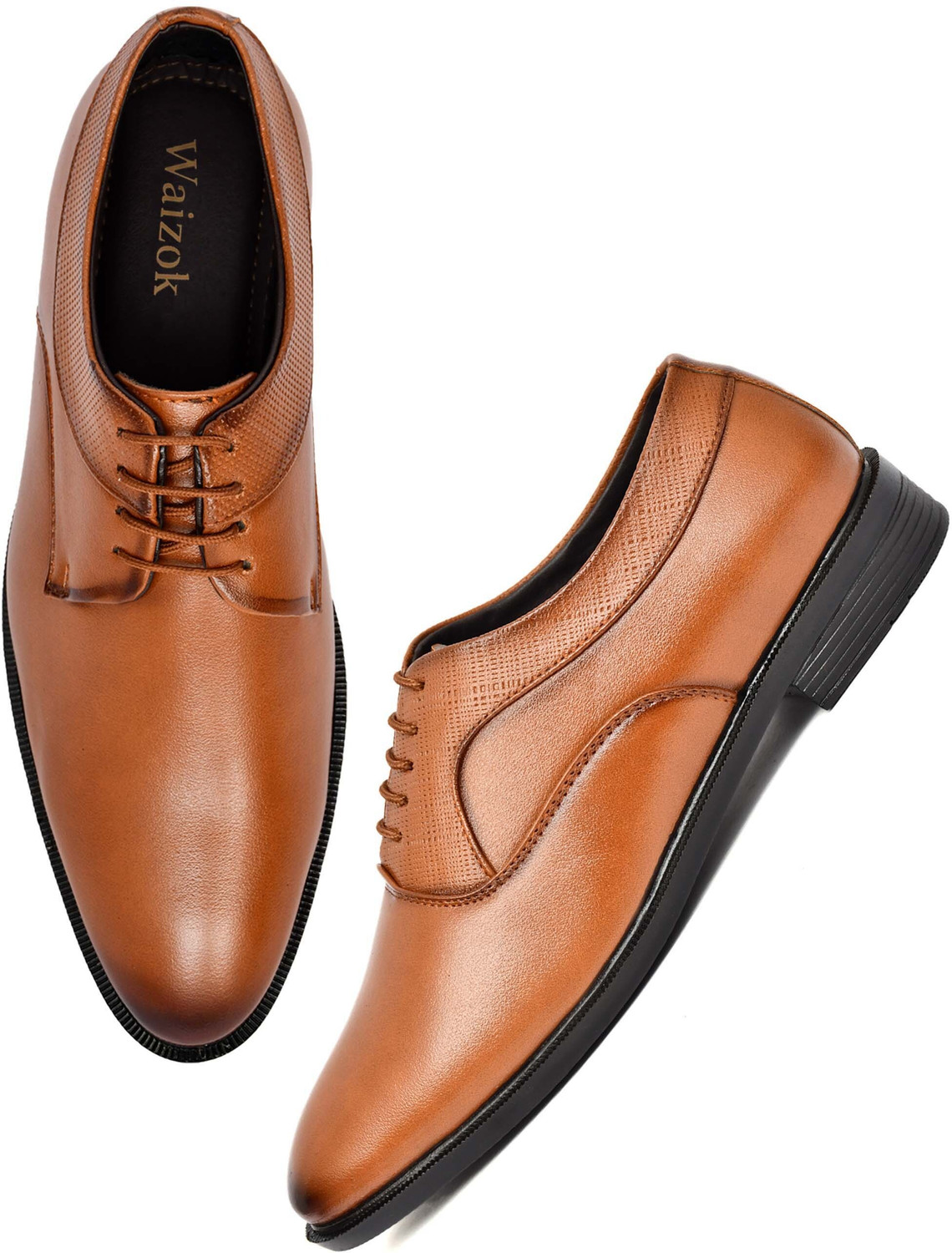Image of Waizok Formal Shoes For Men | Premium Office Wear Party Wear Shoes | Derby For Men