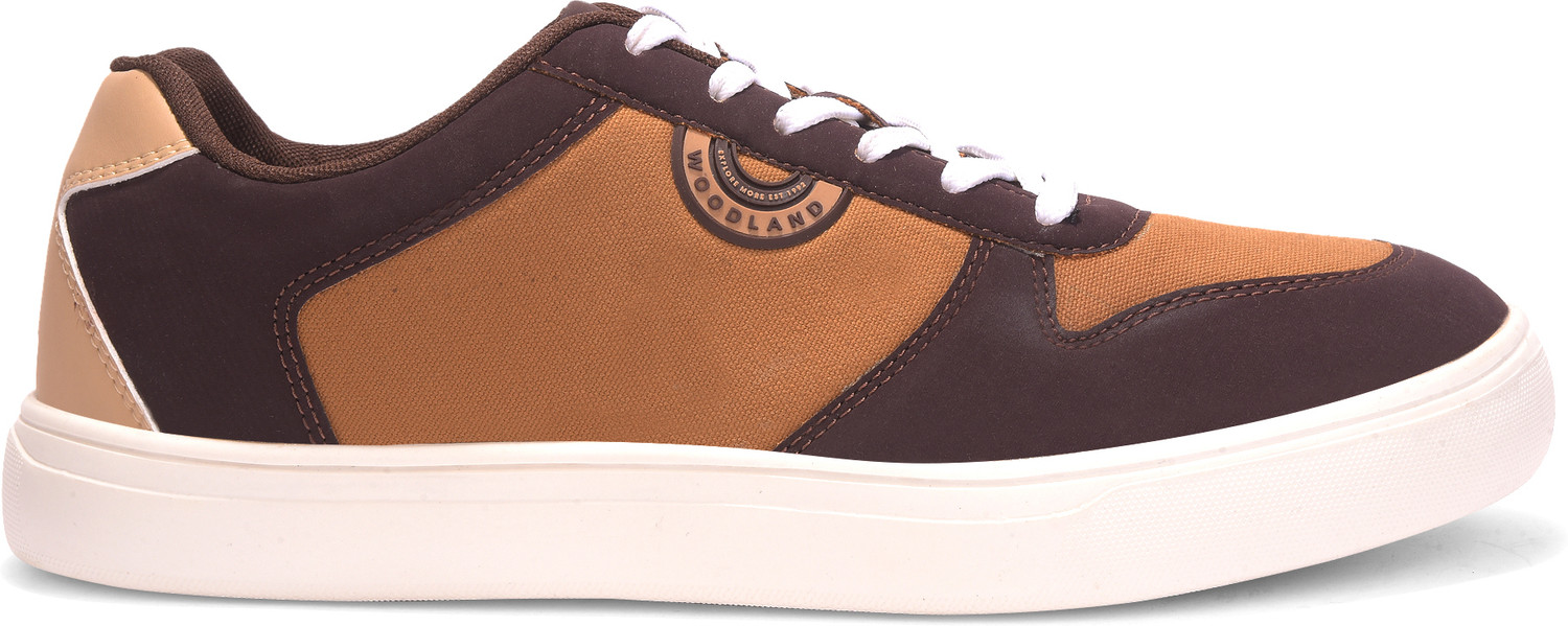 Image of WOODLAND Lace Up Lightweight Breathable Comfortable Daily Use Casuals For Men