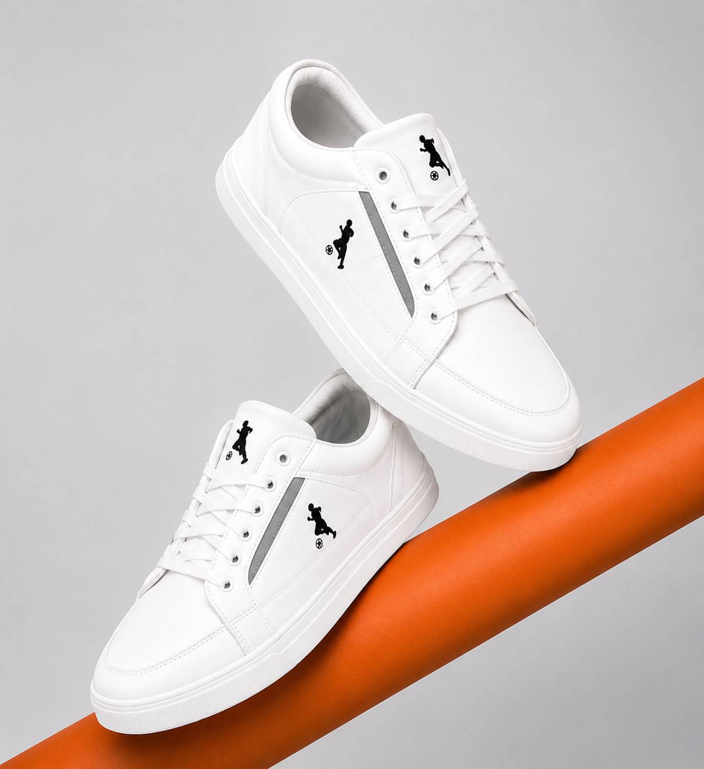 blueblaster Men's White Casual Sneaker | Stylish Shoes for Daily Wear Sneakers For Men