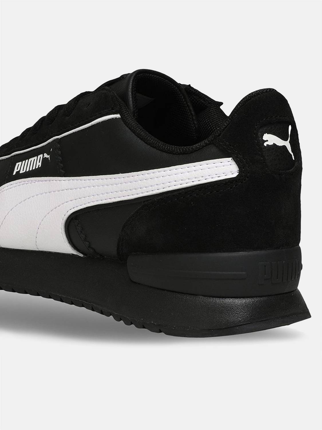PUMA R78 Retro Sneakers For Men Black - Image 4