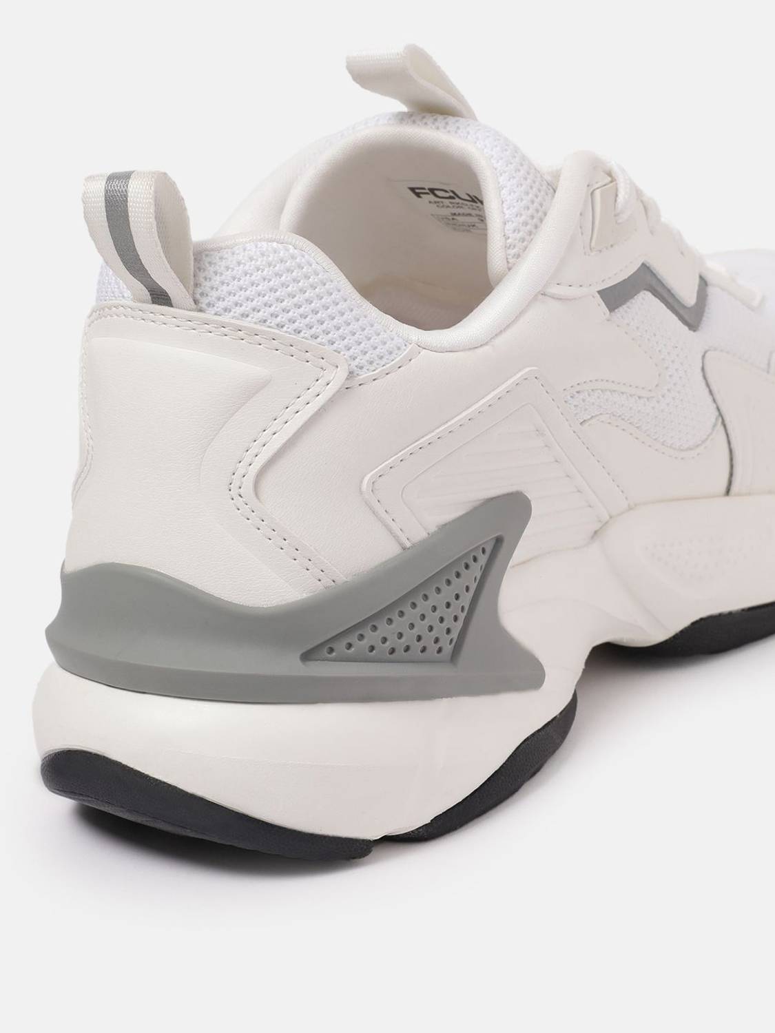 FCUK Men's White Sneakers - Image 5