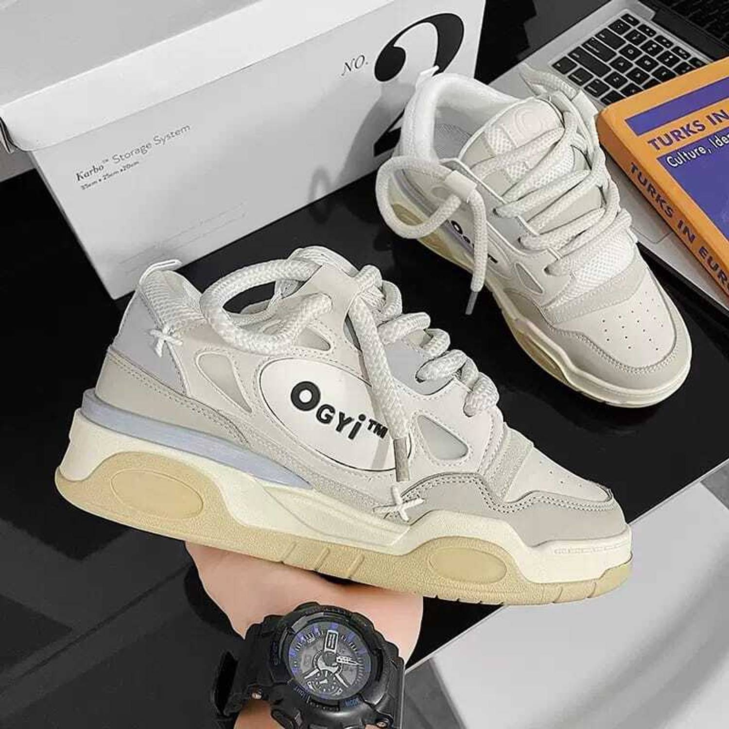 Z Blue NEW Z BLUE OGIY RETRO SHOES HIGH PREMIUM QUALITY Running
