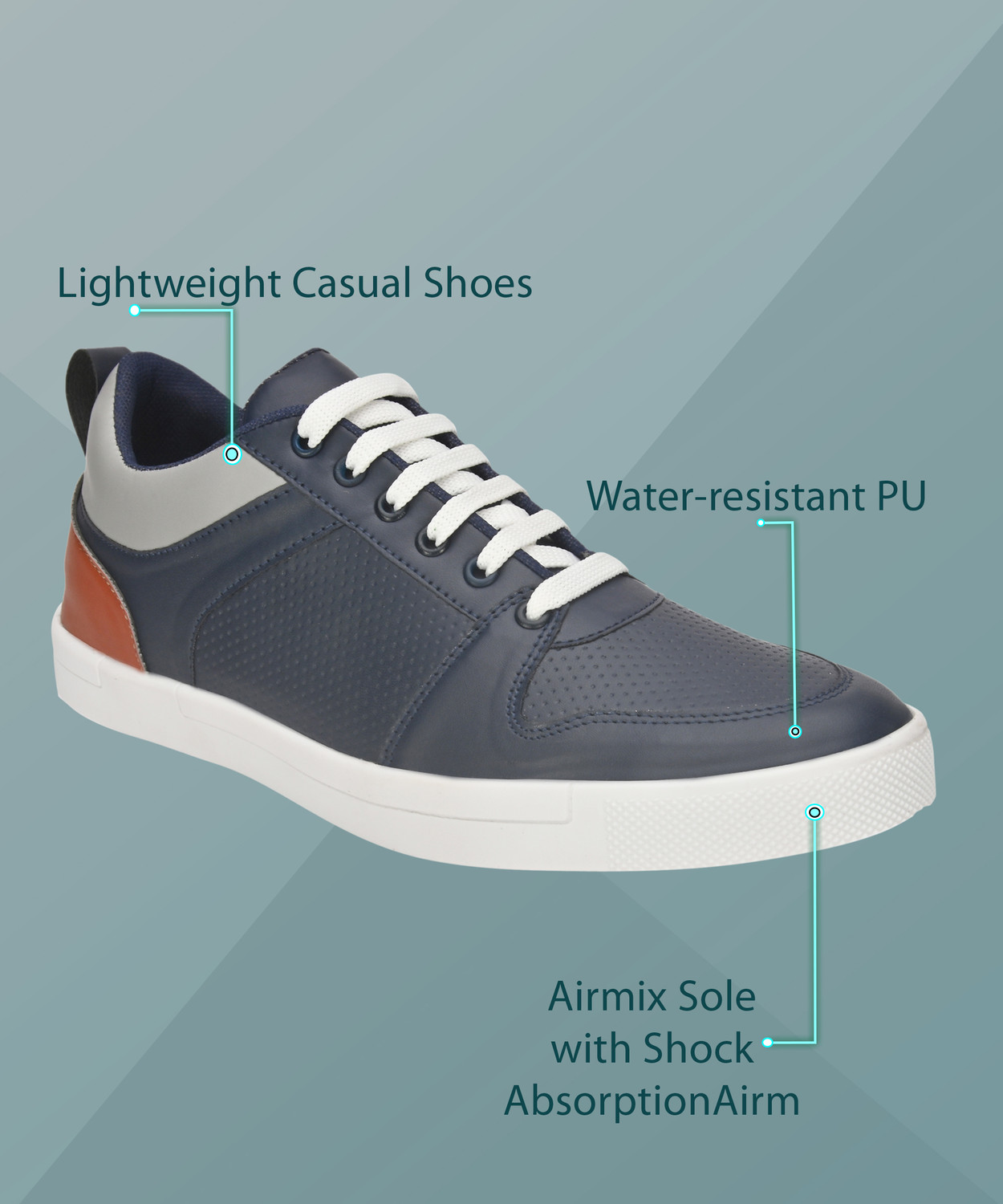 Image of Roadster Trending & Running Article Affordable Synthetic Leather Casual Sneaker Shoes Sneakers For Men