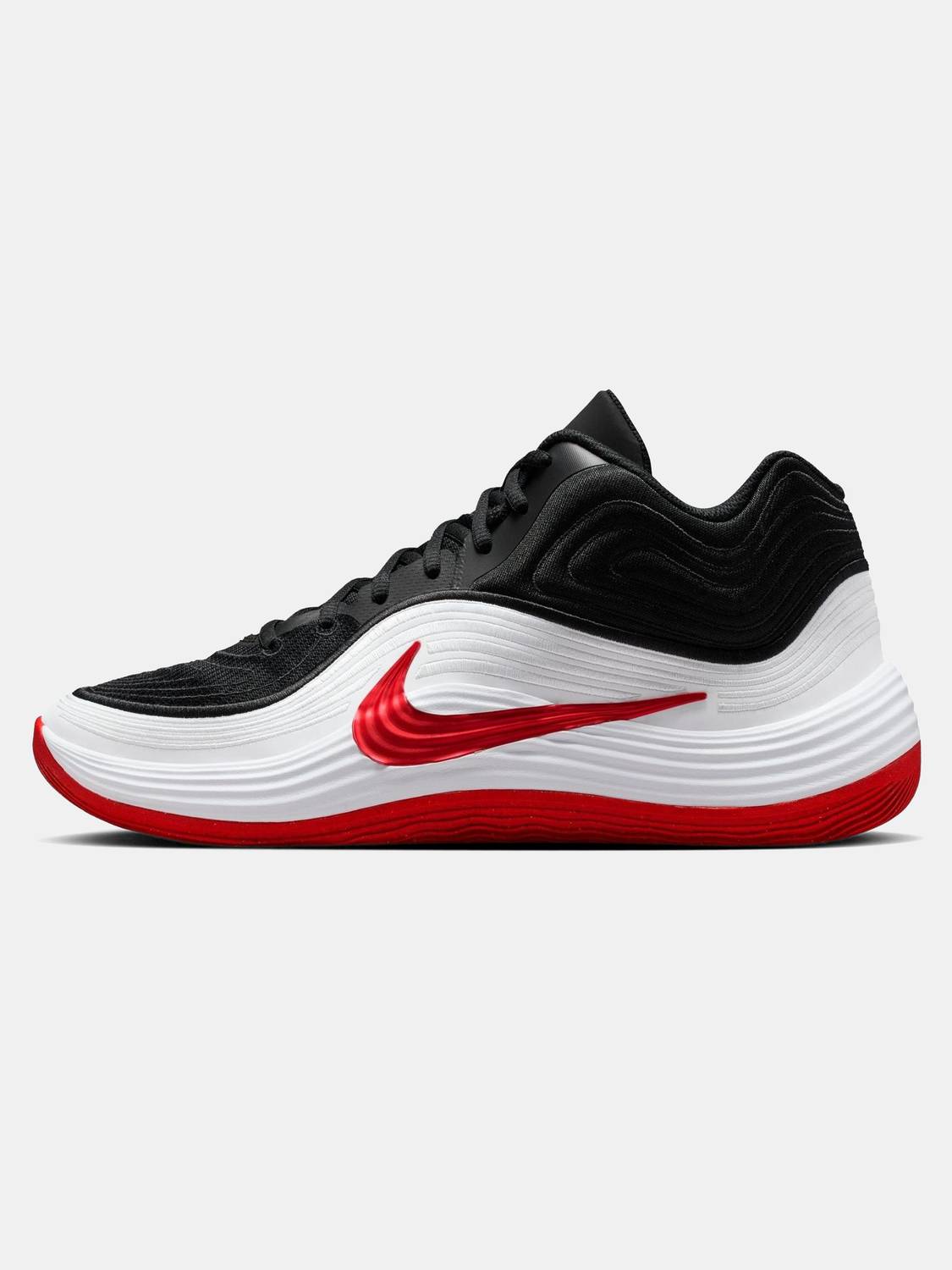 NIKE PRECISION 8 MID Basketball Shoes for Men Black - Image 2