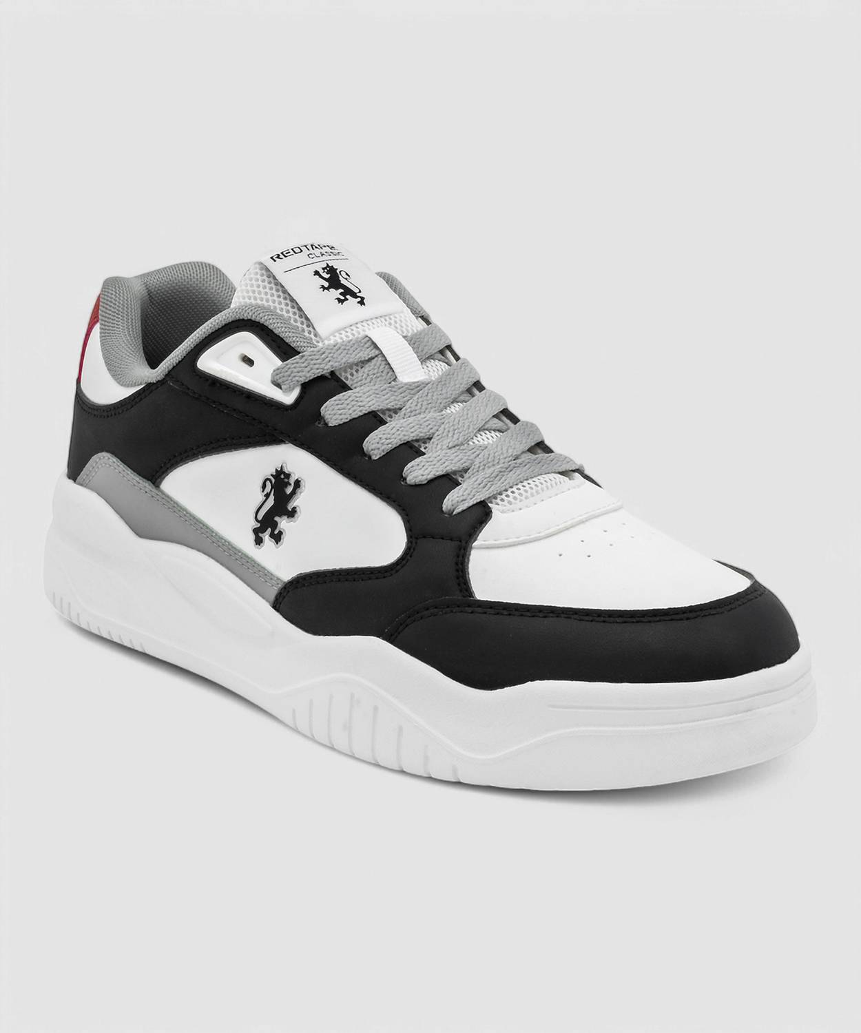 RED TAPE Black and White Shoes for Men - Image 3