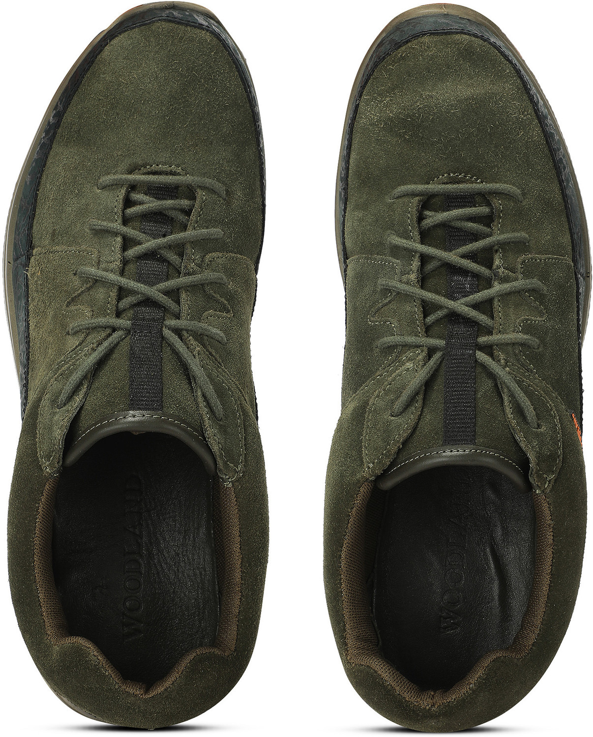 Image of WOODLAND Lace Up Lightweight Breathable Comfortable Daily Use Casuals For Men