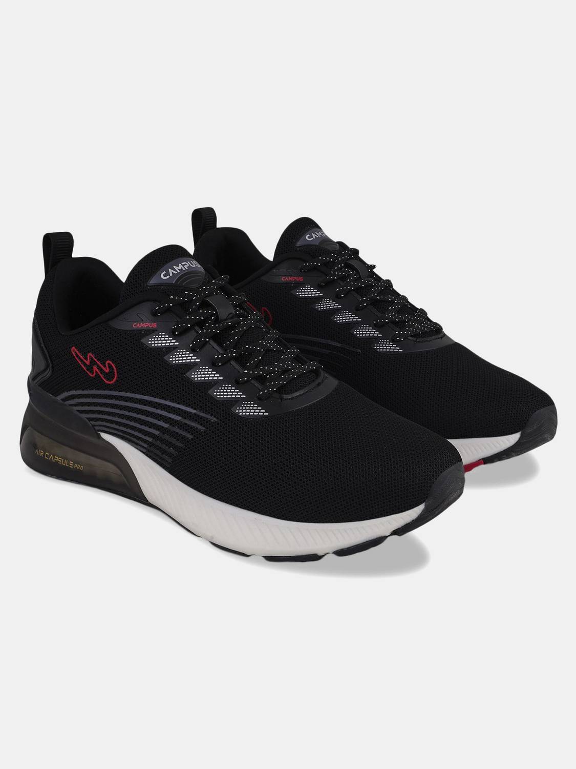 CAMPUS MOVE Running Shoes for Men Black - Image 2