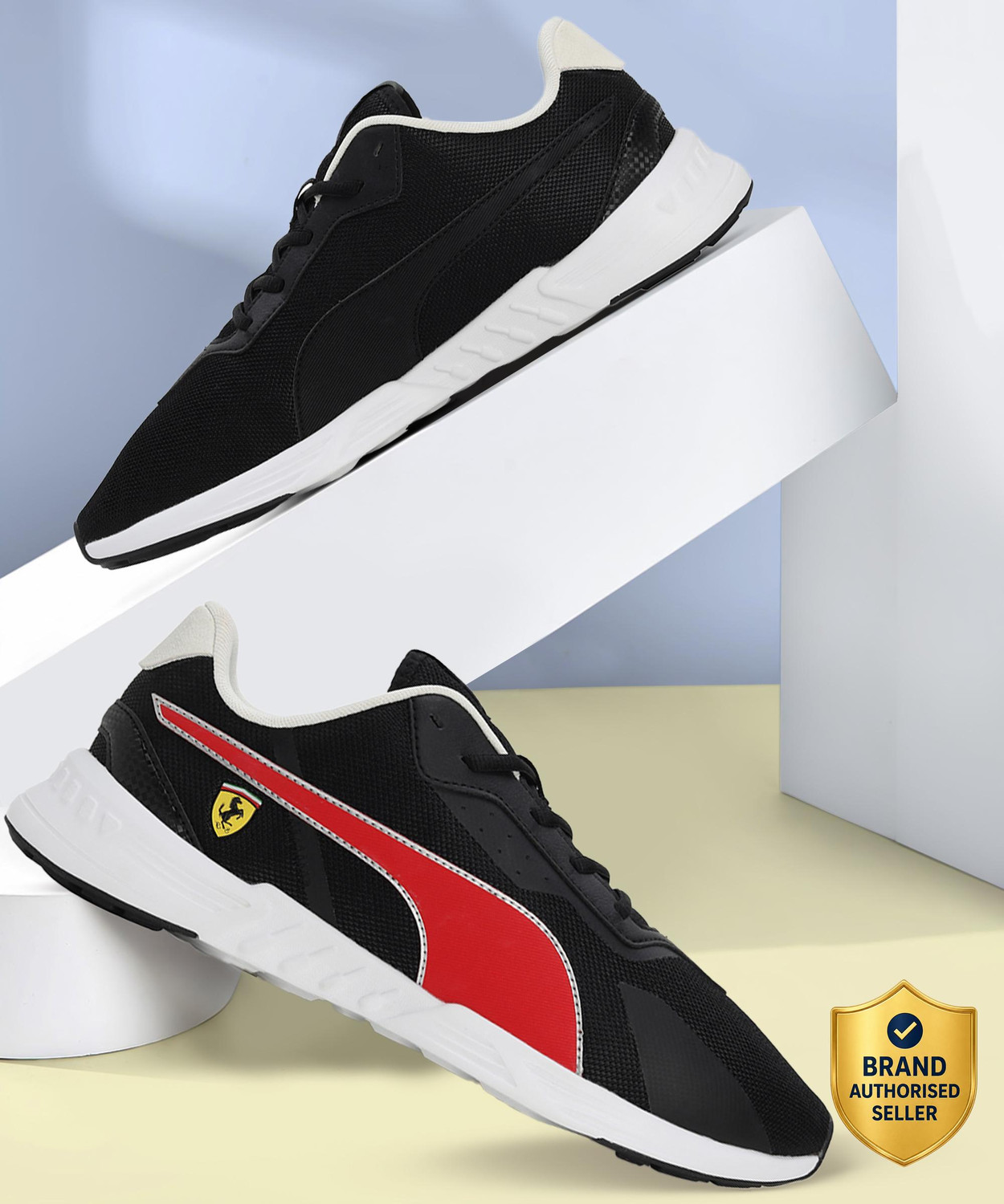 Image of PUMA Ferrari Tiburion Sneakers For Men