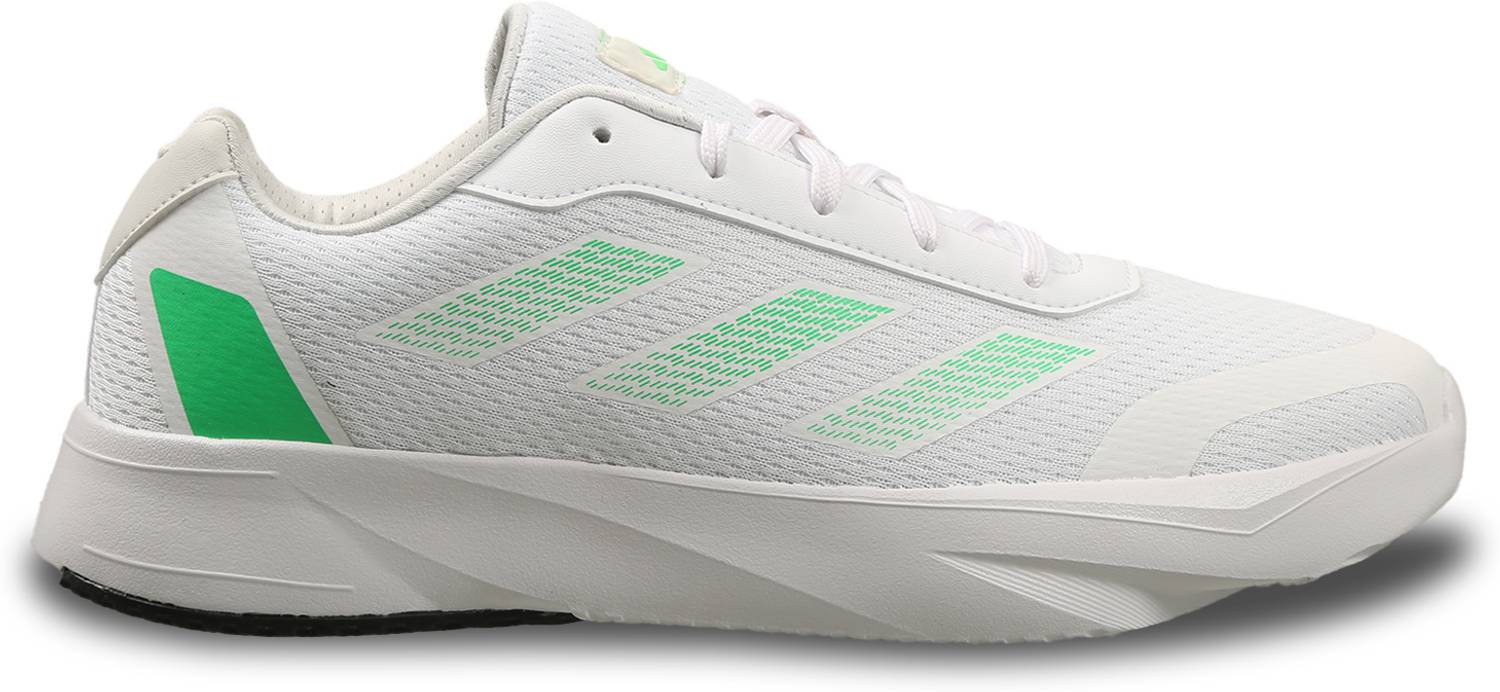 ADIDAS Basenew M White Running Shoes For Men - Image 3