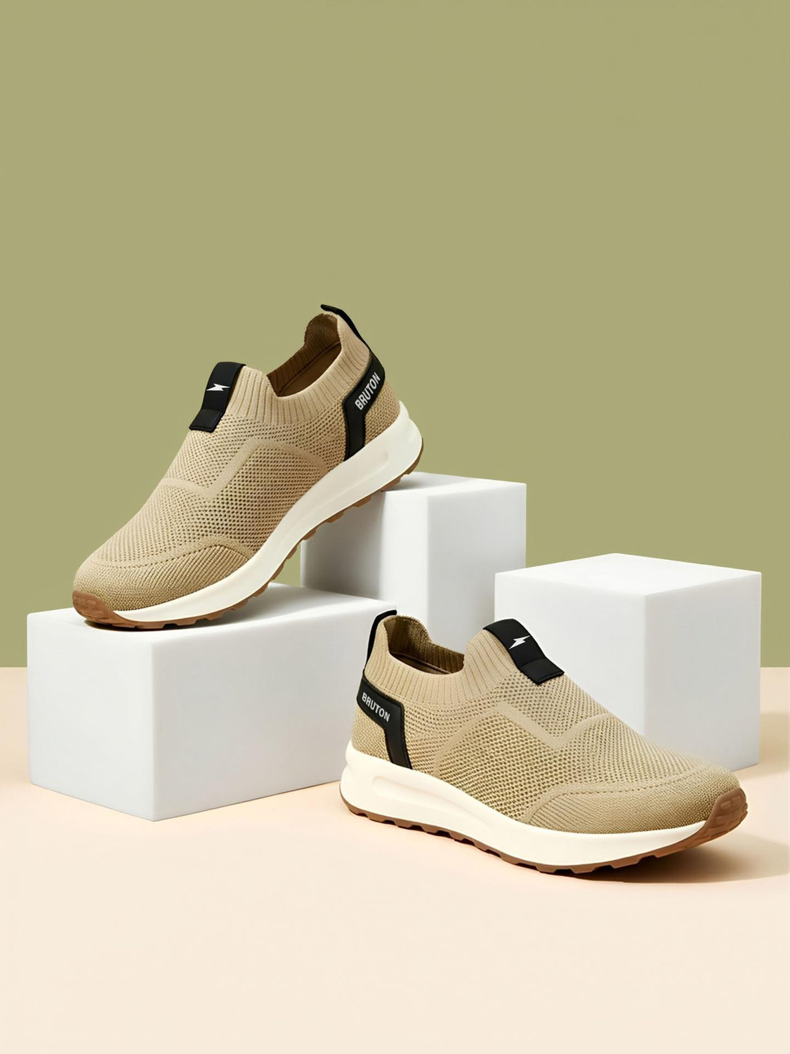 BRUTON MOVEX- Premium Slip-On Loafers | Lightweight Comfortable Loafers For Men