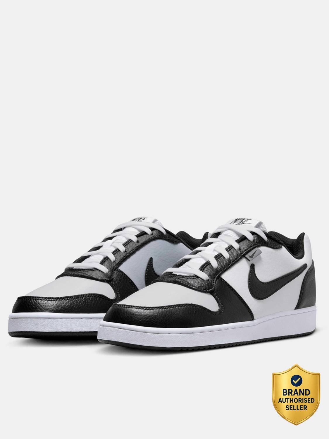 Nike Ebernon Low Prem Sneakers for Men (White)