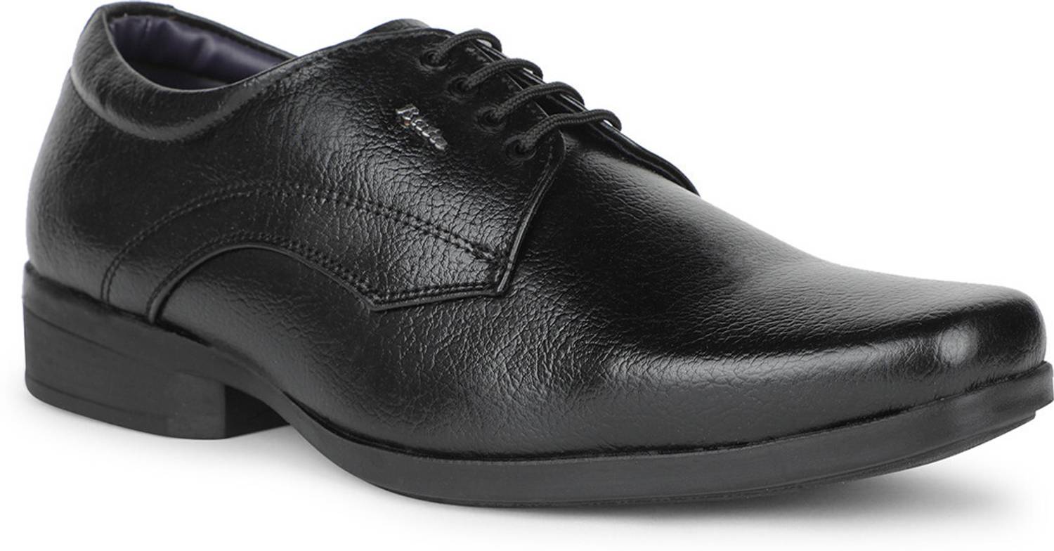 Bata Men's Black Lace Up Shoes - Image 2