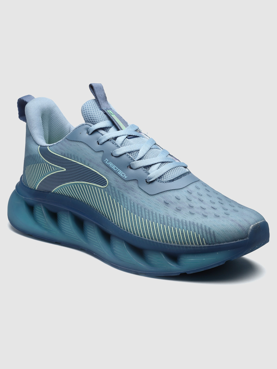 Image of action Athleo N-2002 Lightweight Comfortable Trendy Breathable Sports Lace-Up Running Shoes For Men