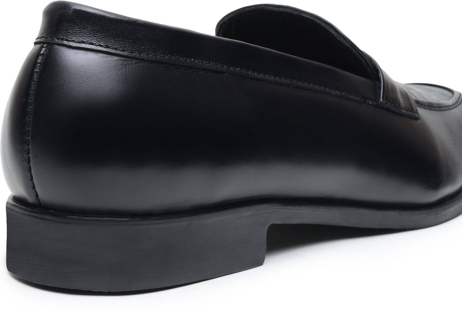 Image of Hayes London Genuine Leather Slip-On Formal Loafers, Lightweight & Comfortable Shoes, Loafers For Men