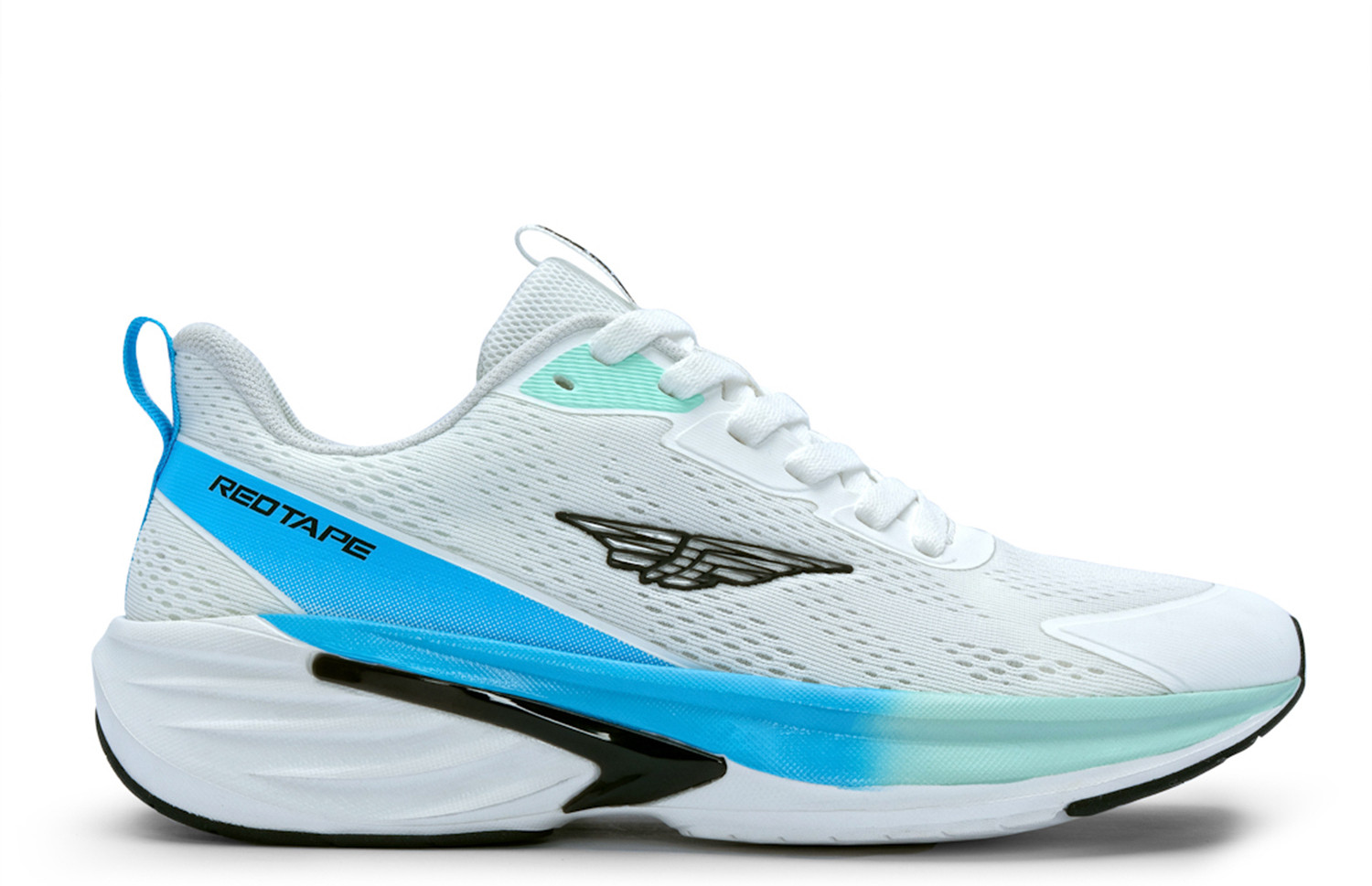 Image of RED TAPE Low Cut Sports Shoes for Men in White | Sports Shoes Walking Shoes For Men