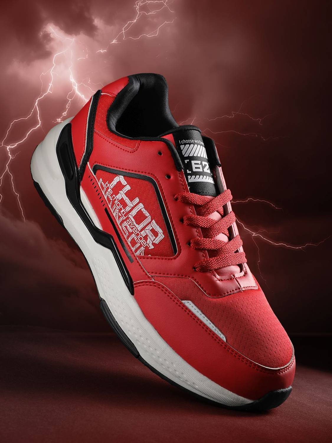 Marvel Street Sneakers For Men - Red