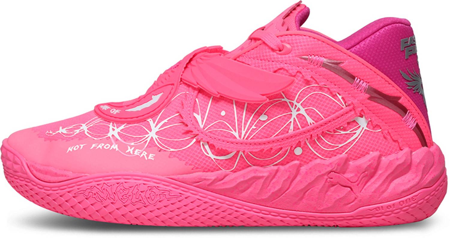 PUMA MB.05 Fast & Furious MIA Basketball Shoes Men Pink - Image 3