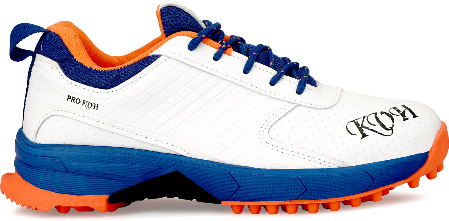 Image of PRO KVH Cricket Shoes for Men: All-Round Performance with Rubber Spikes for Turf & Grass Cricket Shoes For Men