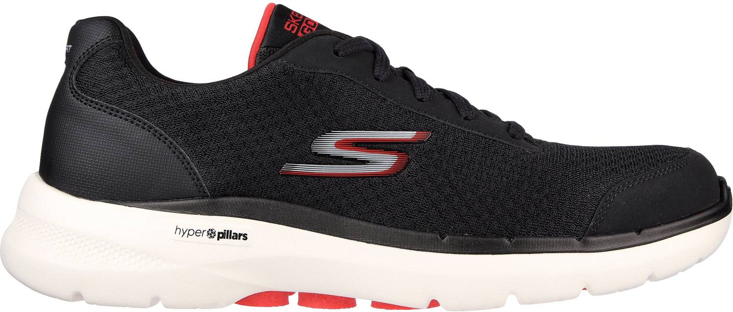 Skechers GO WALK 6 ROCA Men's Black Walking Shoes - Image 4