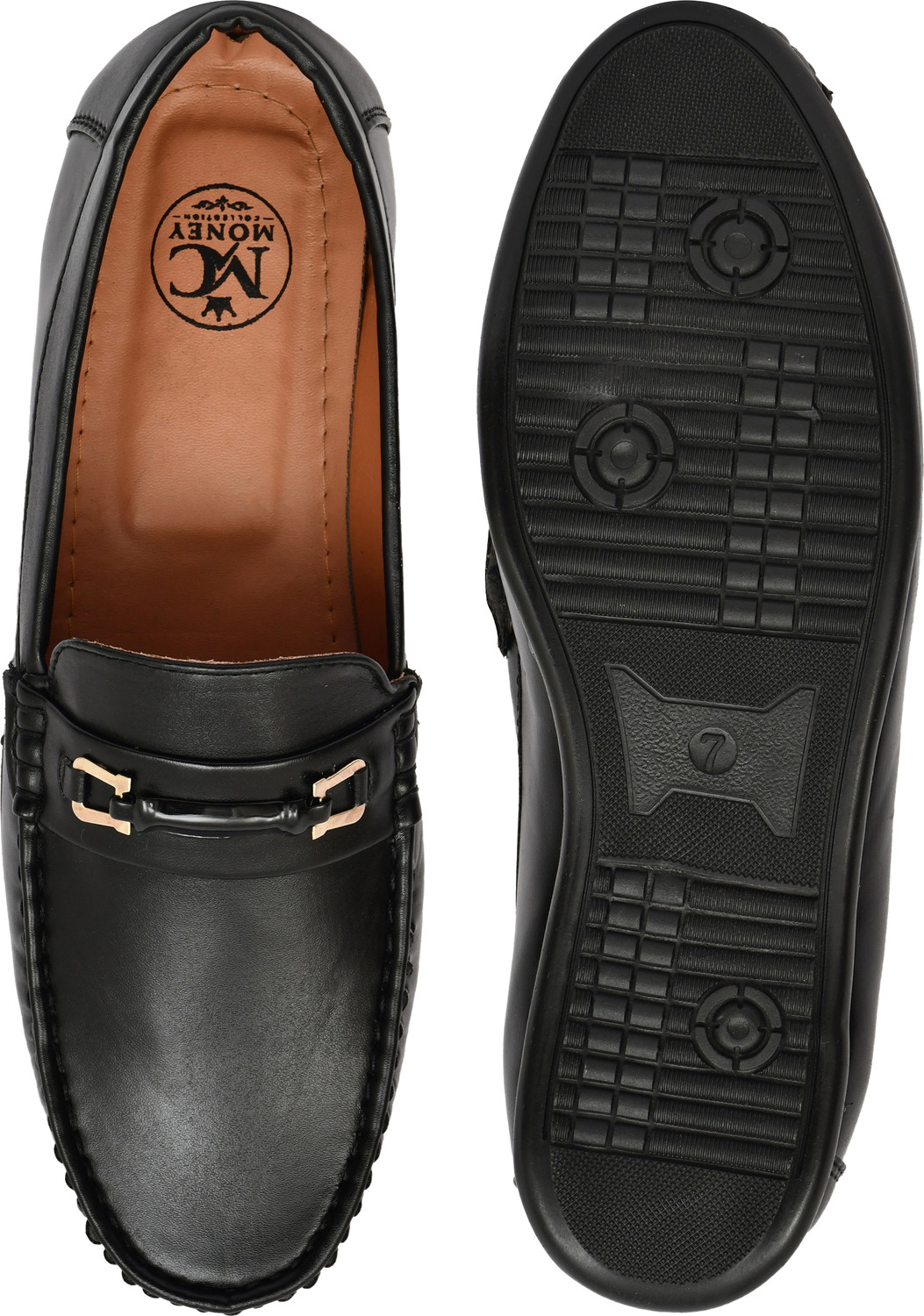 Image of Money collection Loafers For Men (Black, 10)