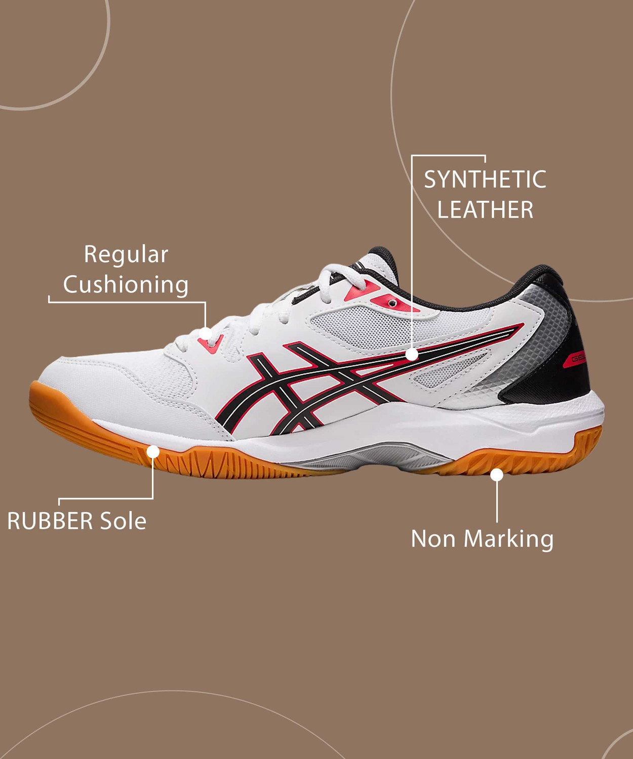 Image of Asics GEL-ROCKET 10 Sneakers For Men