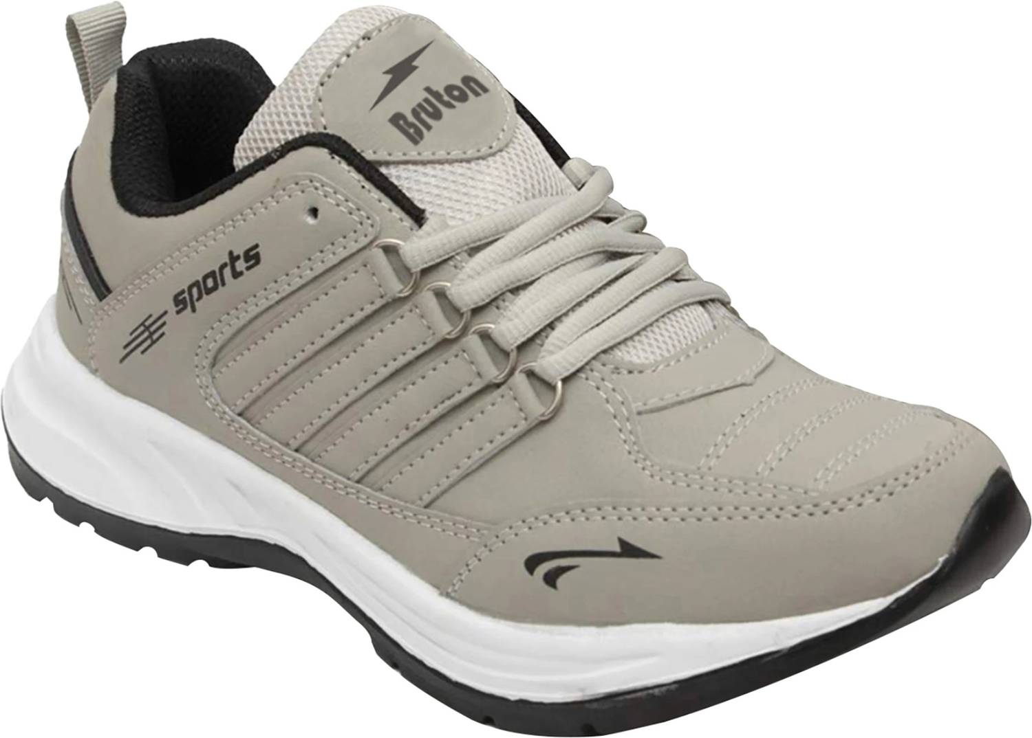 BRUTON Lite Casual Shoes Sneakers For Men Gray - Image 4