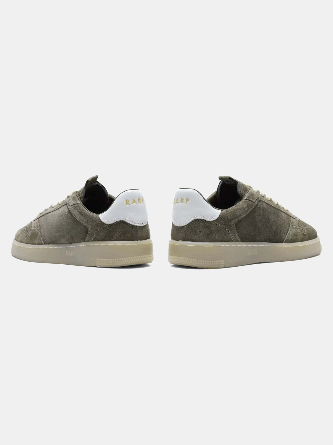 Image of Rare Rabbit WOOLTON-2 OLIVE PRIMARY Sneakers For Men