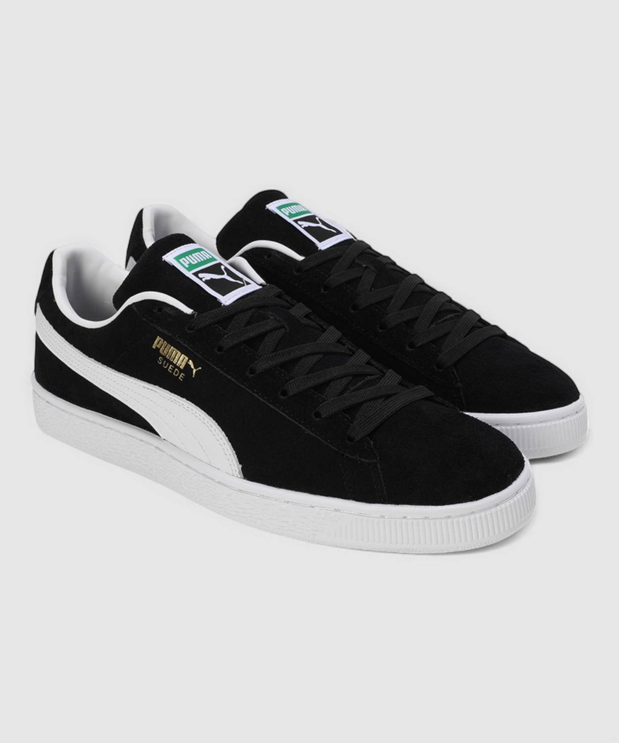 PUMA Suede Classic Sneakers for Men, Black - Image 4
