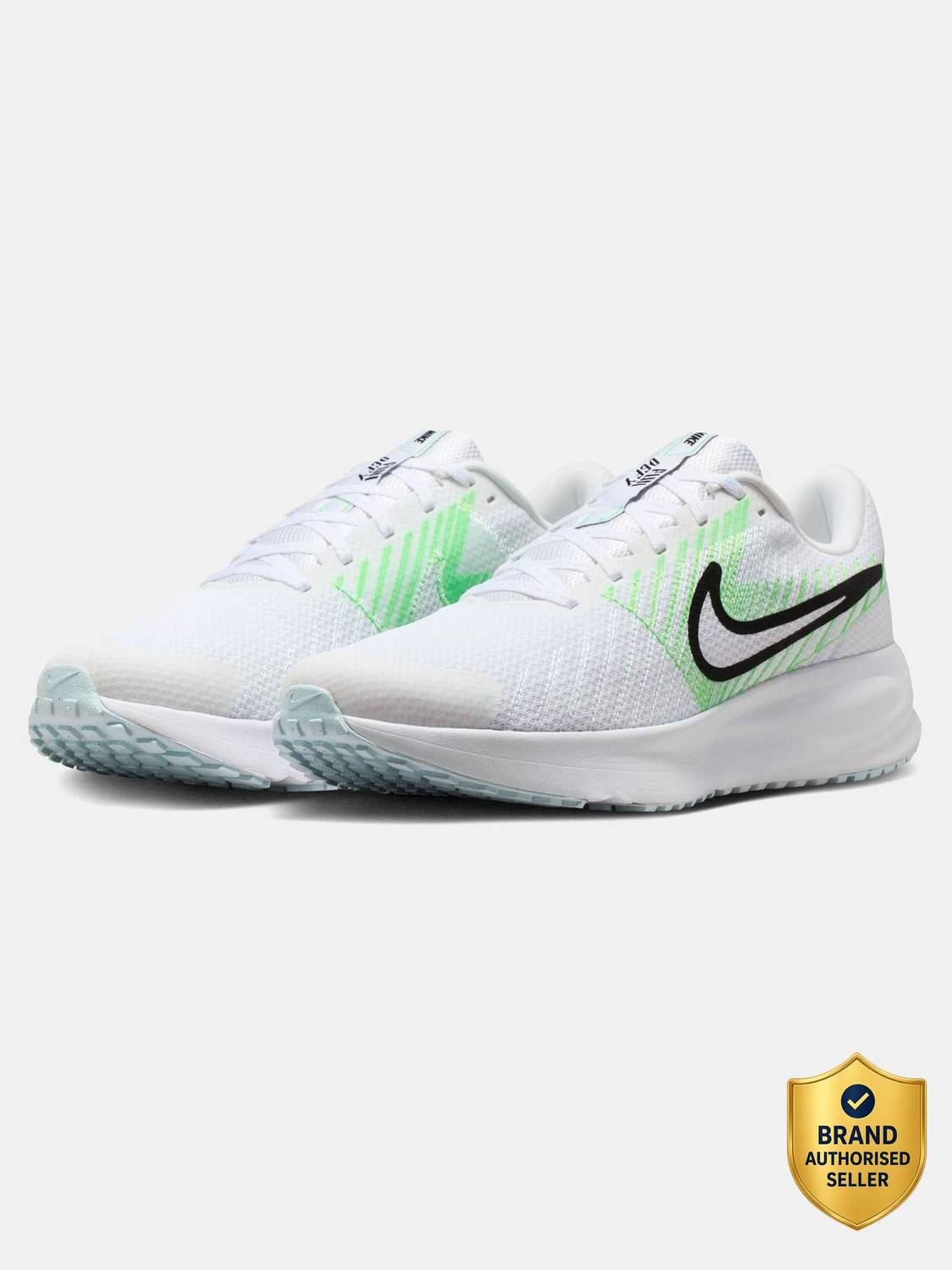 NIKE RUN DEFY Running Shoes For Men (White)
