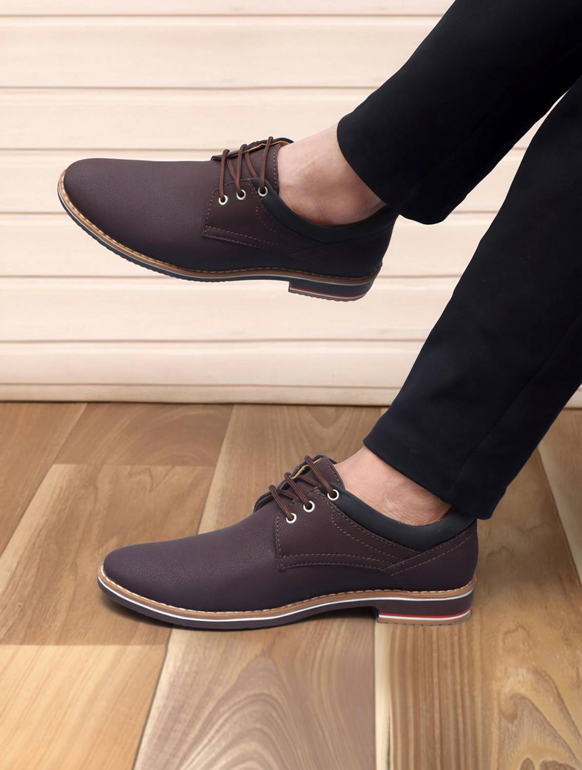 Latest|With Laces|Daily Wear|Party wear|Office Wear Corporate Casuals For Men - Image 1