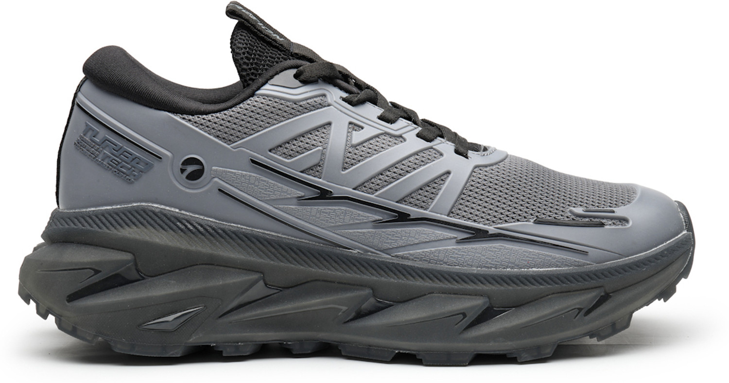 Image of action Athleo TURBO-2201 Lightweight Breathable Comfortable Sports Lace-Ups Running Shoes For Men
