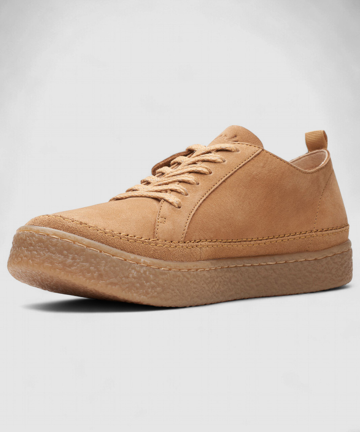 Image of CLARKS Barleigh Lace LIGHT TAN Casuals For Women (Brown, 3)