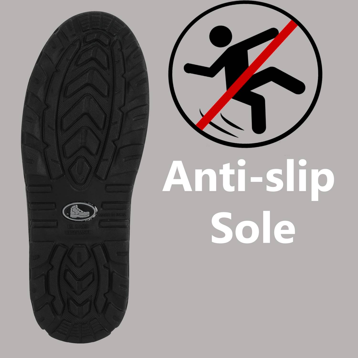 VILMEN Industrial Safety Shoes Steel-Toe PVC Sole - Image 2