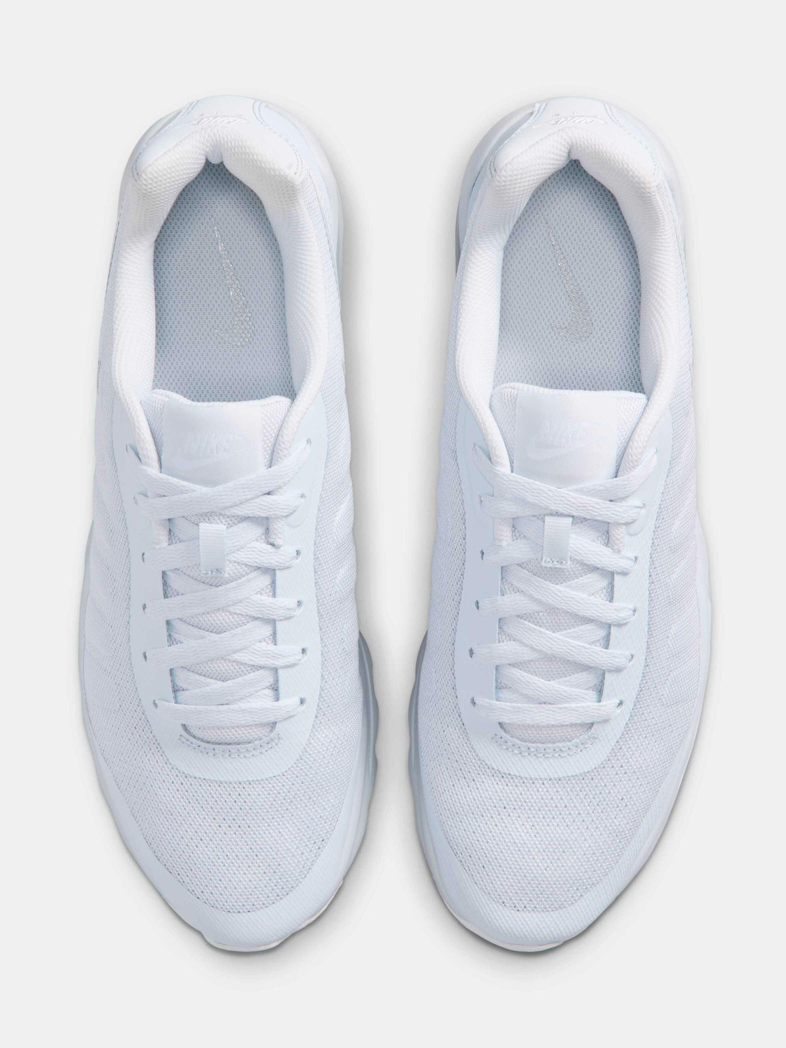Image of NIKE Air Max Invigor Running Shoes For Men (White, 5)