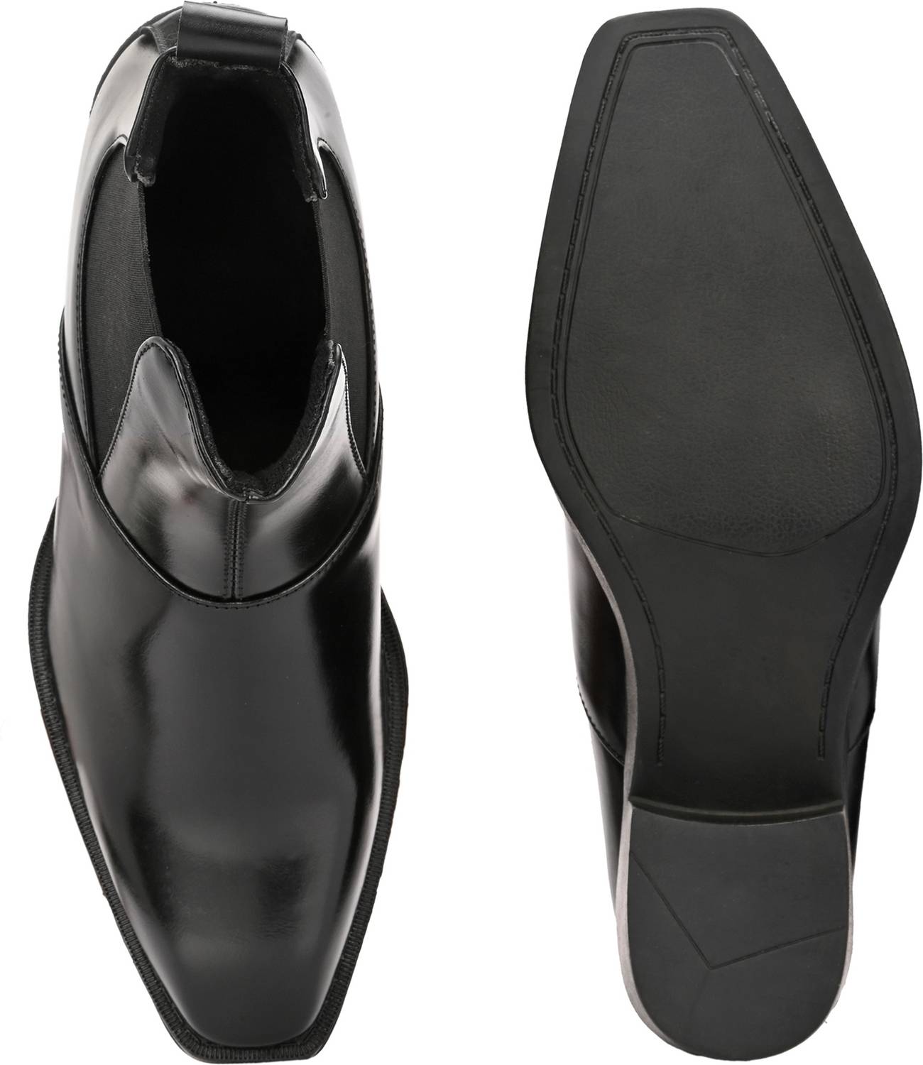 Afrojack Men Black Boots - Image 5