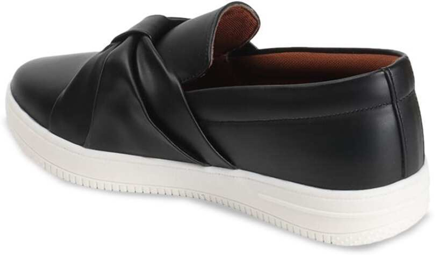 Image of Roadster Women Textured Casual Slip-On Sneakers Sneakers For Women