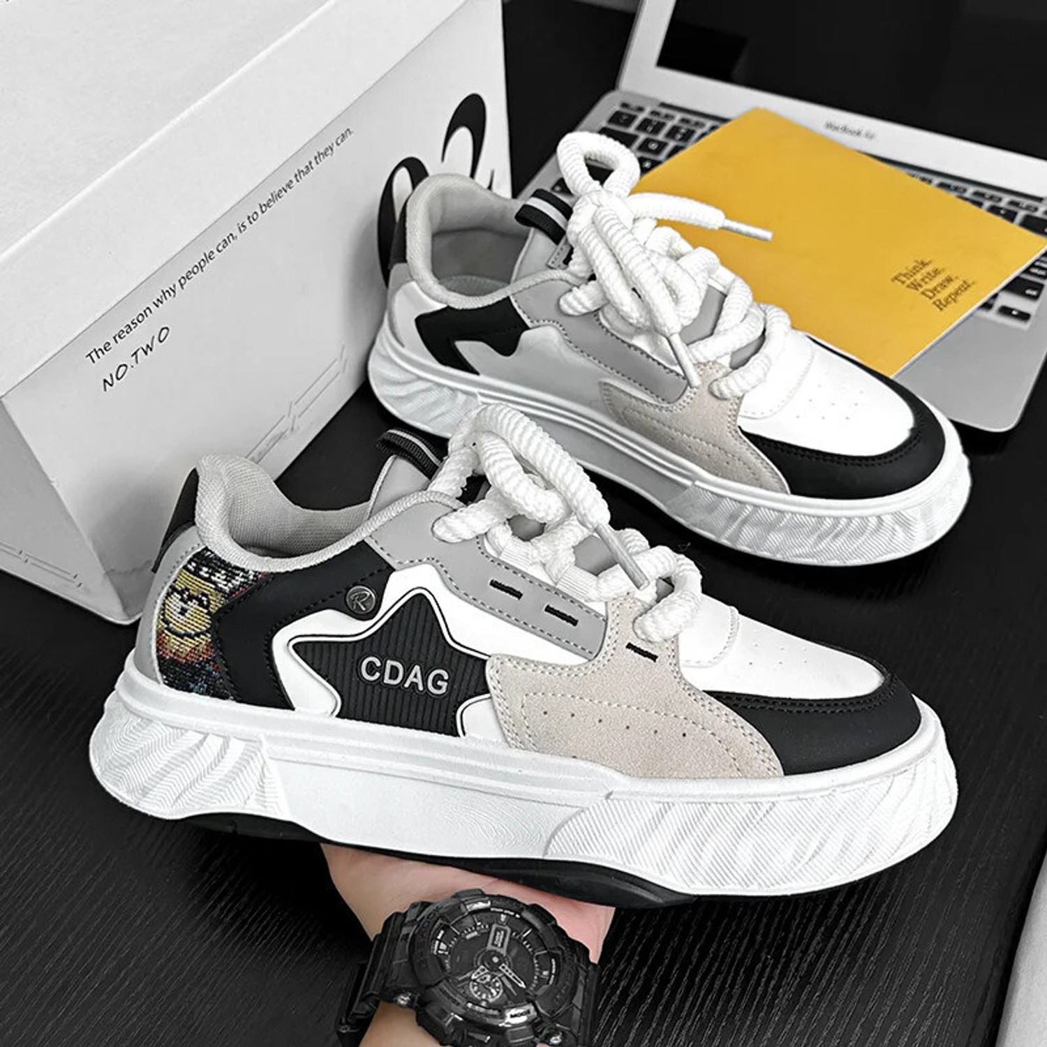 Image of Arivo Men's Chunky Sneaker Casual Sport Shoe With Thick Sole Walking Shoes For Men