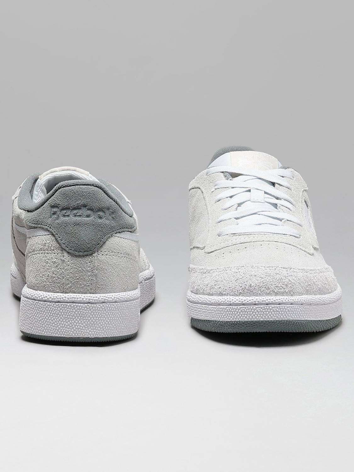 REEBOK CLUB C 85 Men's Gray Sneakers - Image 5