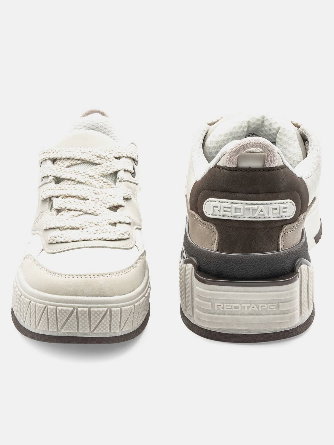 RED TAPE Men's Super Sneakers, Red - Image 4