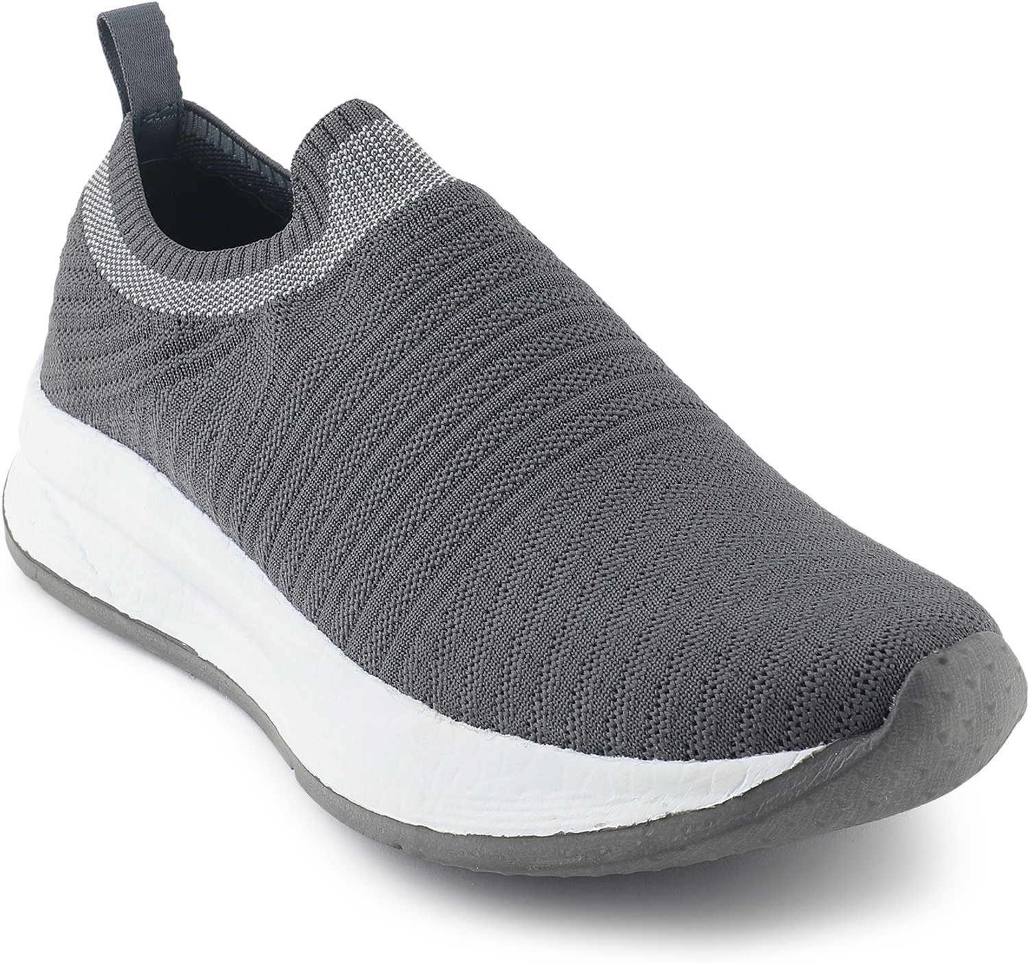 Image of Shoegears All Day Comfort Lightweight Casual Shoes Slip On Sneakers For Men (Grey, 8)