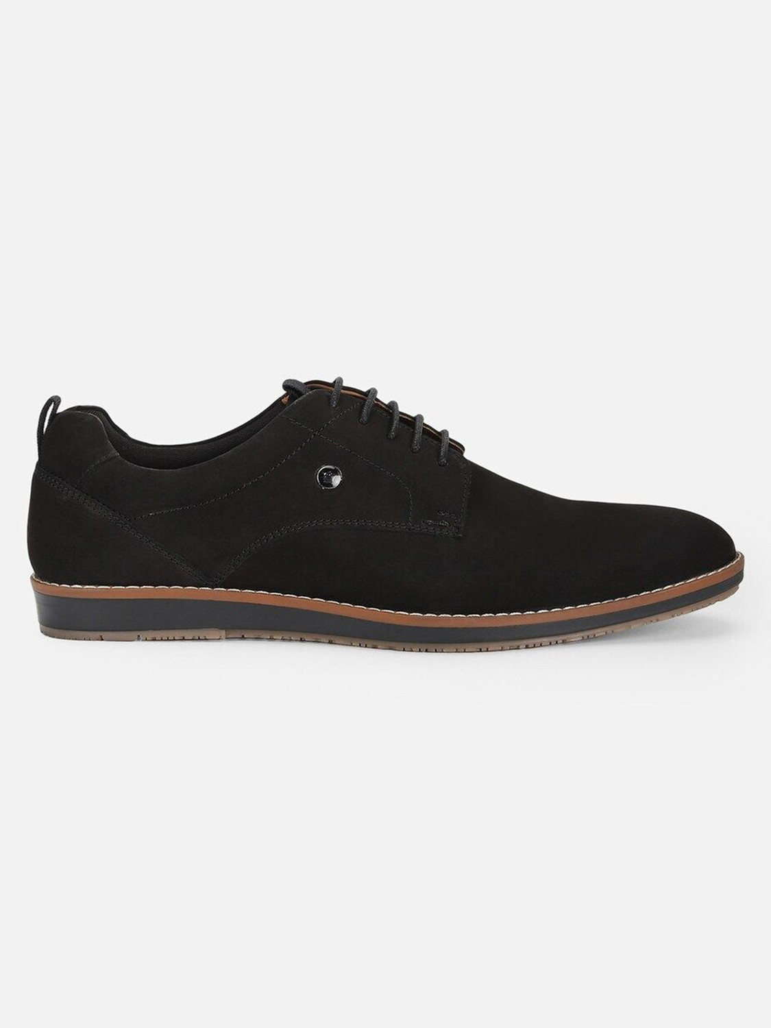 Image of Allen Solly Men Black Lace Up Shoes Lace Up For Women