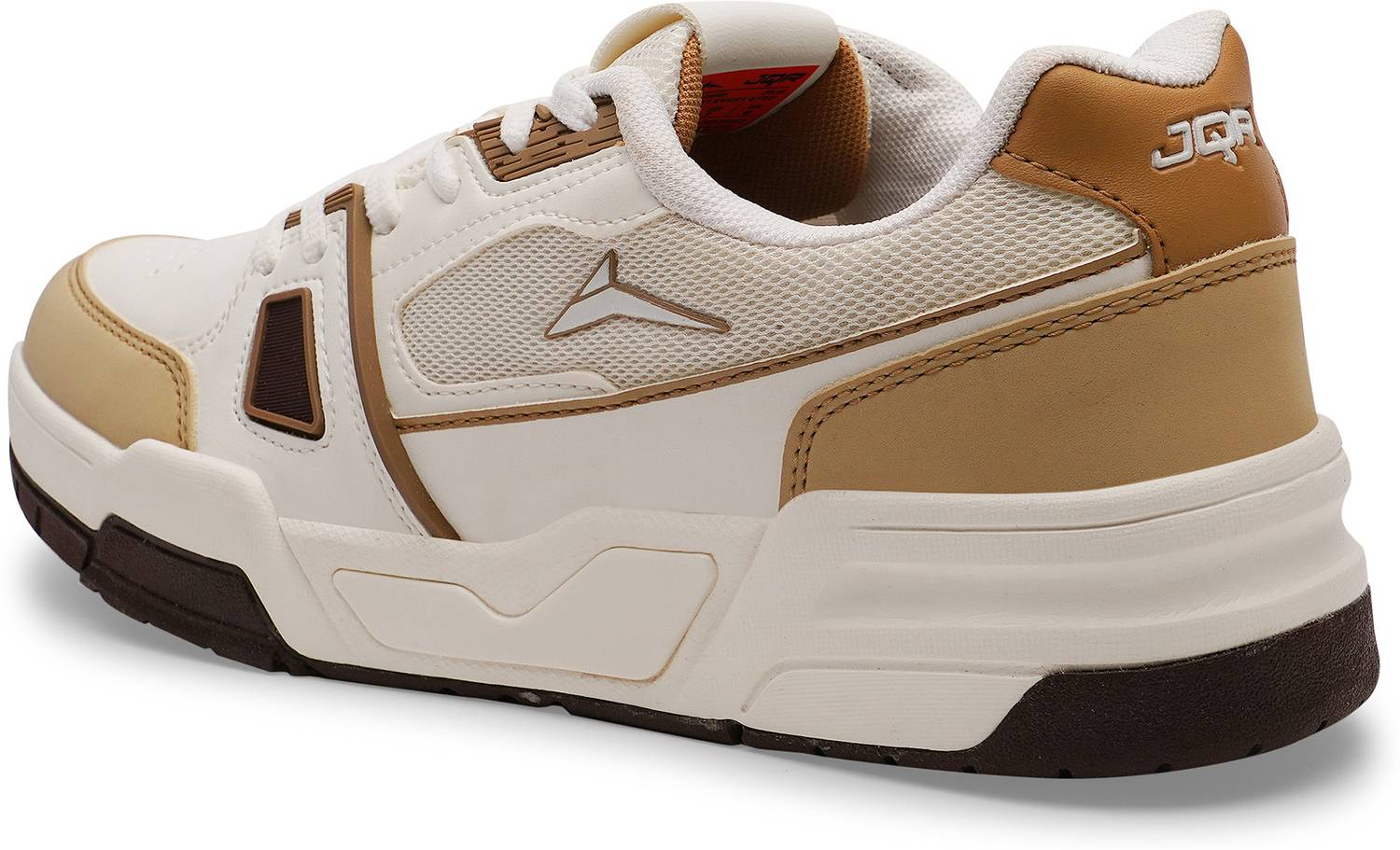 JQR ZYLON Men's White Sneakers - Image 3